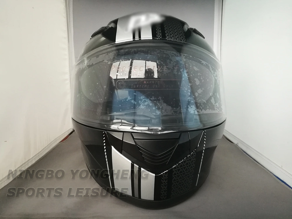 Cool Motorcycle Helmets Custom Decal Full Face Helmet with Factory Price