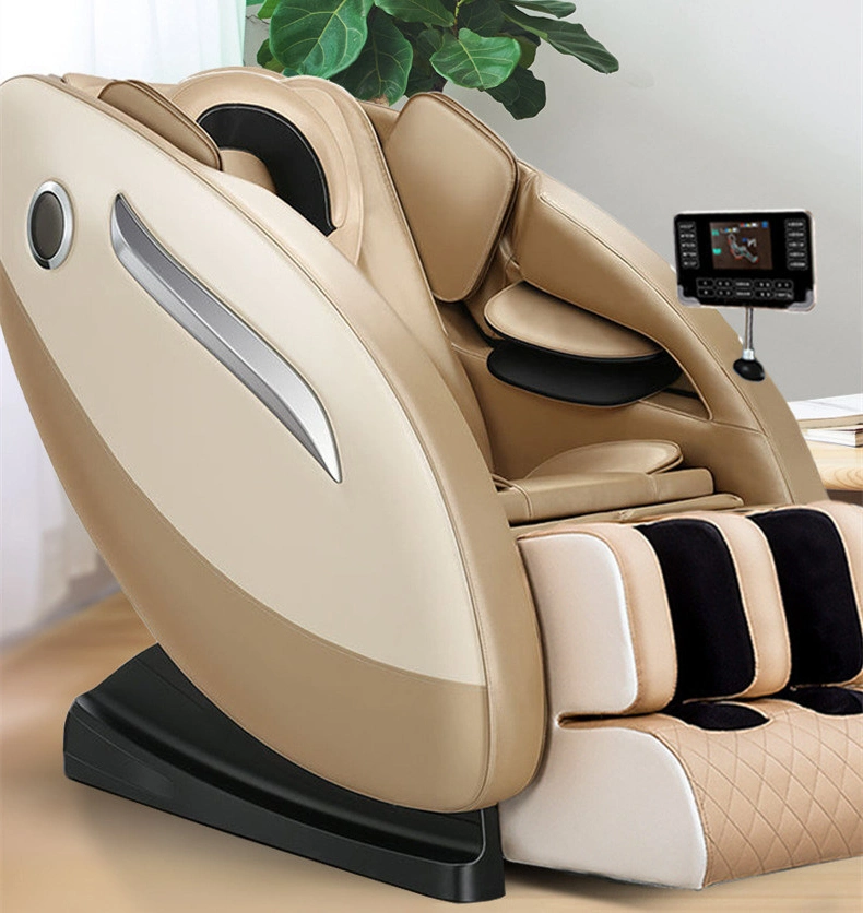Роскошный 8d ноль тяжести всего тела массажное кресло с Whole-Body подушки безопасности пассажира