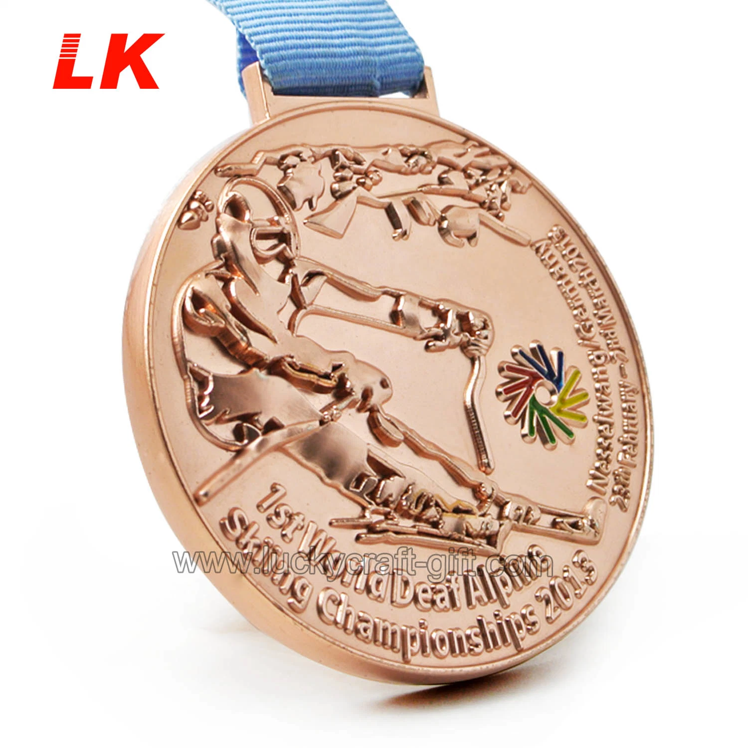 Premio de metal de deporte personalizadas medallas para el Karate