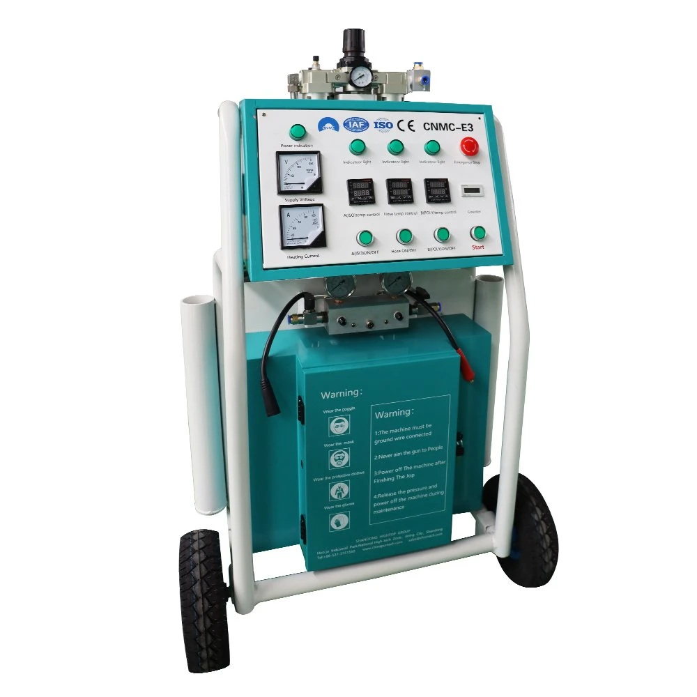 PU Double Components Polyurethane Cnmc-E3 Pneumatic Polyurea Spray/Spraying Foaming Wall Plaster Machine Top Selling on USA