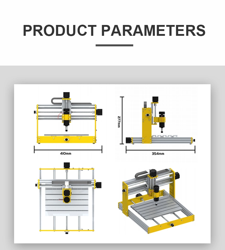 3D Printer with Safety Protection CNC Laser Cutting Engraving Machine