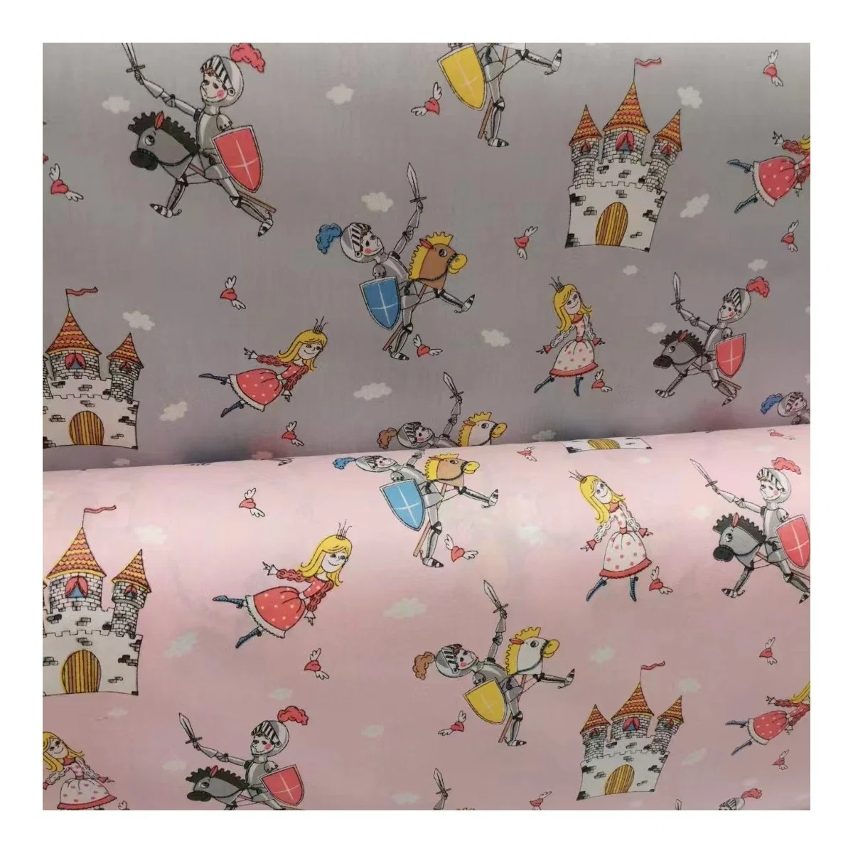 Cheap Price Cotton Bedding Fabric Bed Sheet Fabric Cotton Printed 	Kids Pattern Bedsheet Fabric