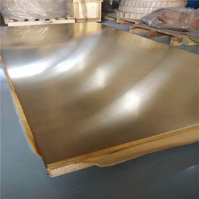 Factory Hot Selling C26800 C27200 Thickness 0.3-60mm Brass Sheet