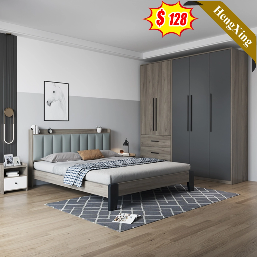 Nuevo Diseño de lujo Habitaciones de Lujo en juegos de cama tamaño King Royal Juego de dormitorio muebles