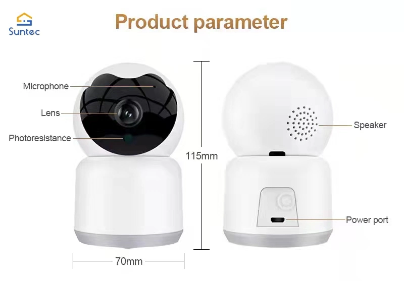 00: 1400: 35view Larger Imageadd to Comparesharehd 1080P WiFi IP Camera Tuya Smart Surveillance Camera Automatic Tracking Smart Home Security Indoor Wif