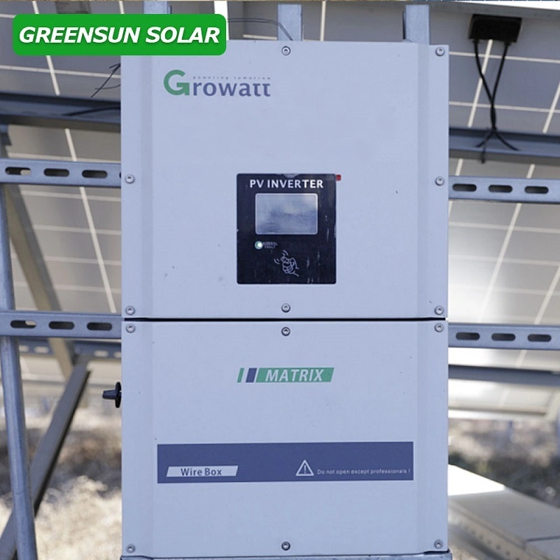 10kw a 15 kw a 20kw 30Kw en rejilla invertir Growatt 20KW inversor Fase 3 de 380V de CC a CA en la red eléctrica de los inversores