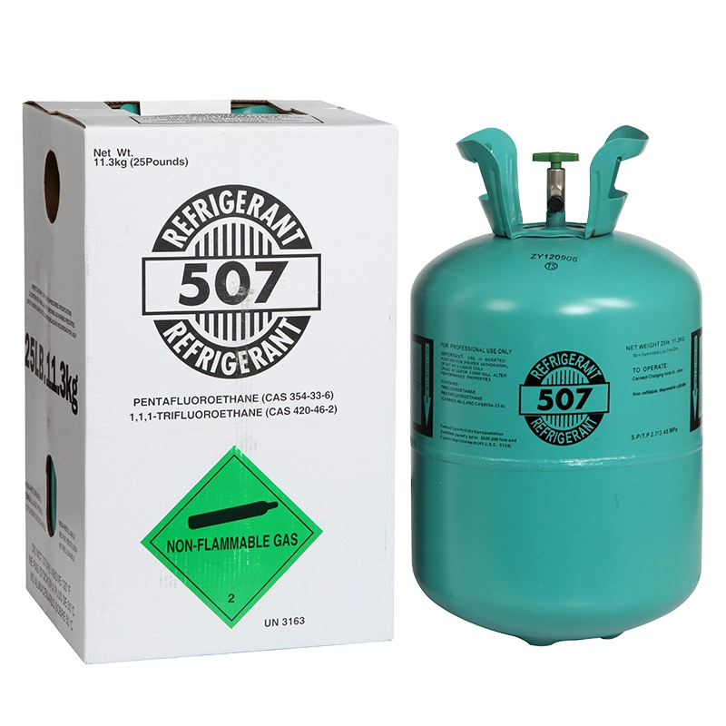 Factory Supply 99.9% Purity 13.6 Kg Refrigerant Gas R410A