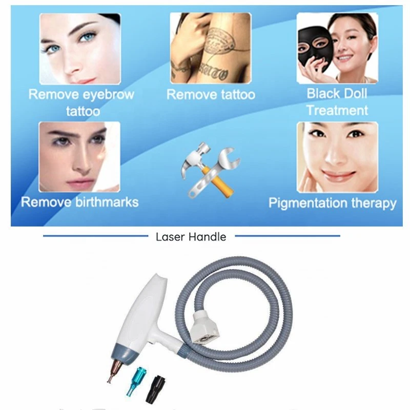 Salon Use Q Switch ND YAG Tattoo Removal Body Mark Removal Beauty Equipment