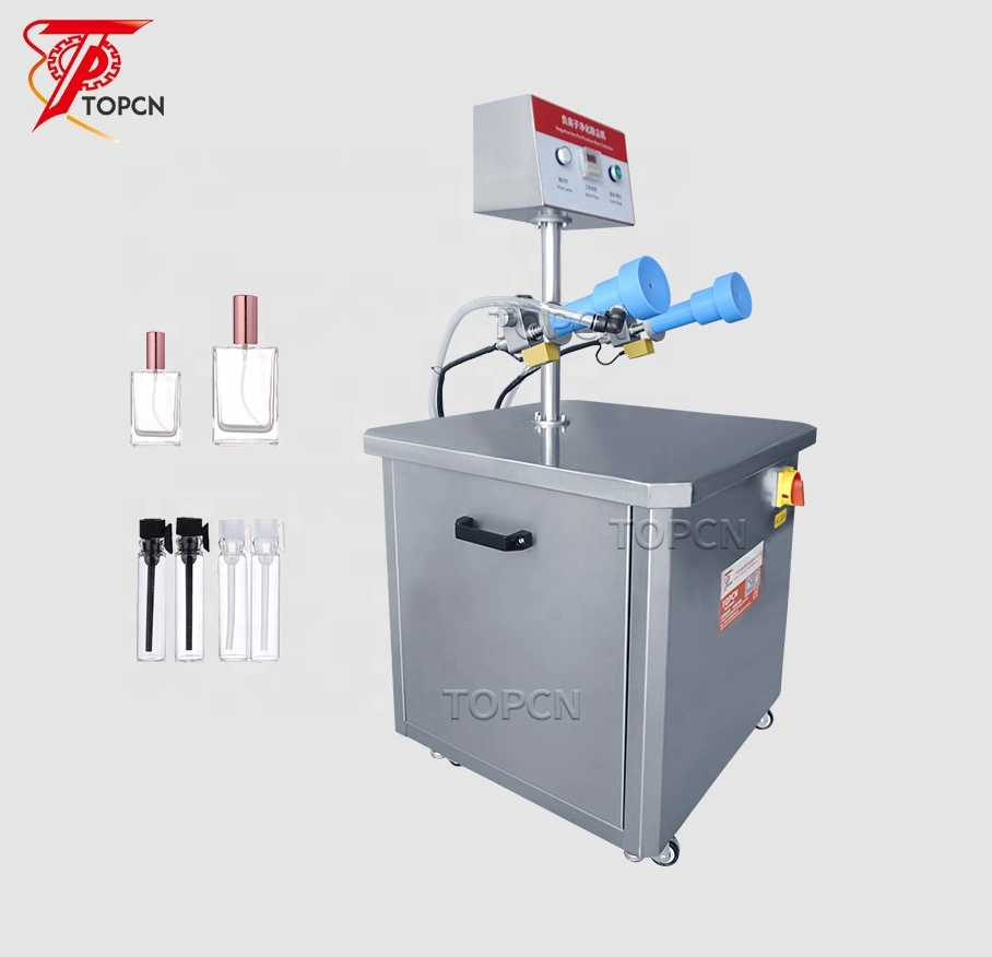 Air Jet Bottle Cleaning Machine Glass Plastic Perfume Wine Beer Bottle Container Washing Machine