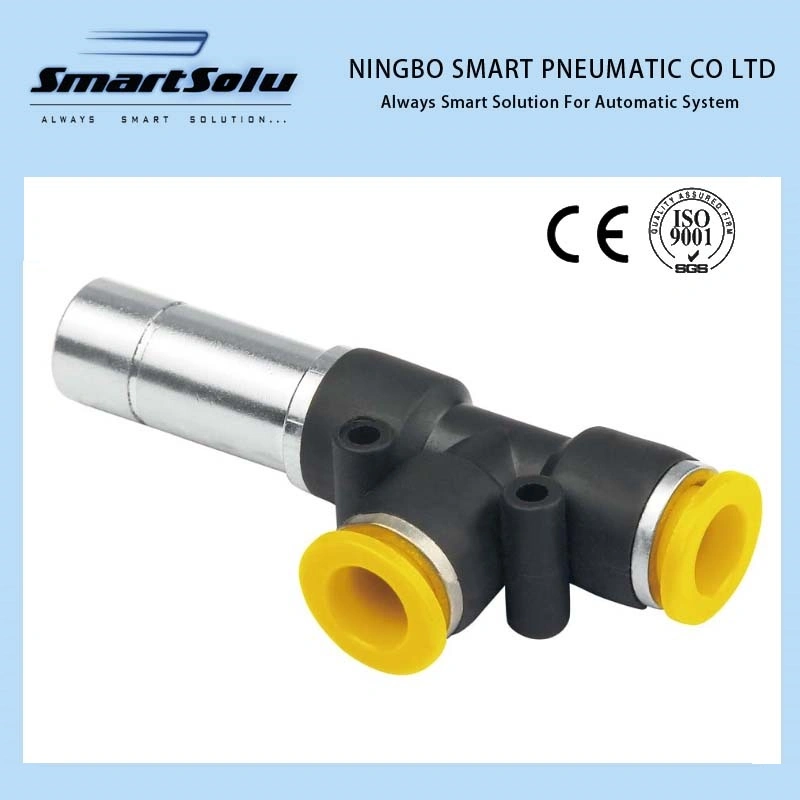 Psj Type Plastic Metal One Touch-in Pneumatic Tube Fittings