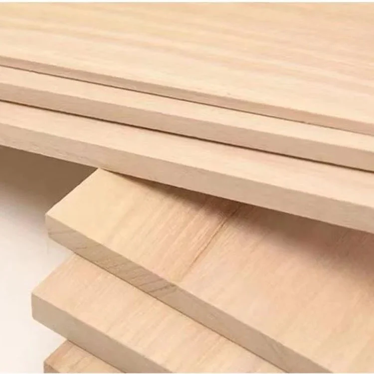 Hot Popular High quality/High cost performance  Paulownia Wood Board High quality/High cost performance  Customizable Paulownia Wood Sheet