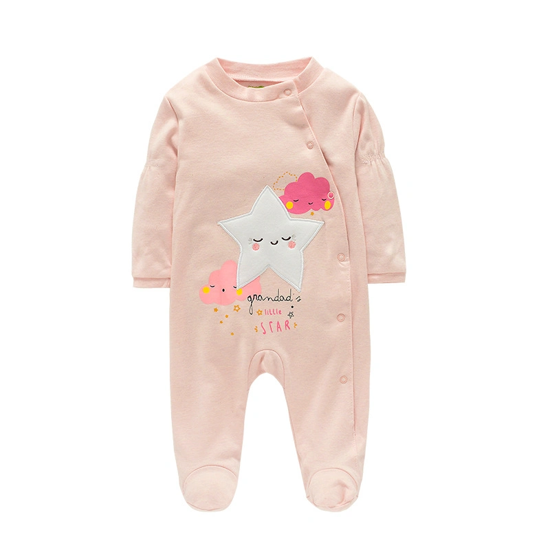 Factory Direct Wholesale/Supplier Custom Baby Boys Girls Cotton Jumpsuit Infant Wear Babygrow