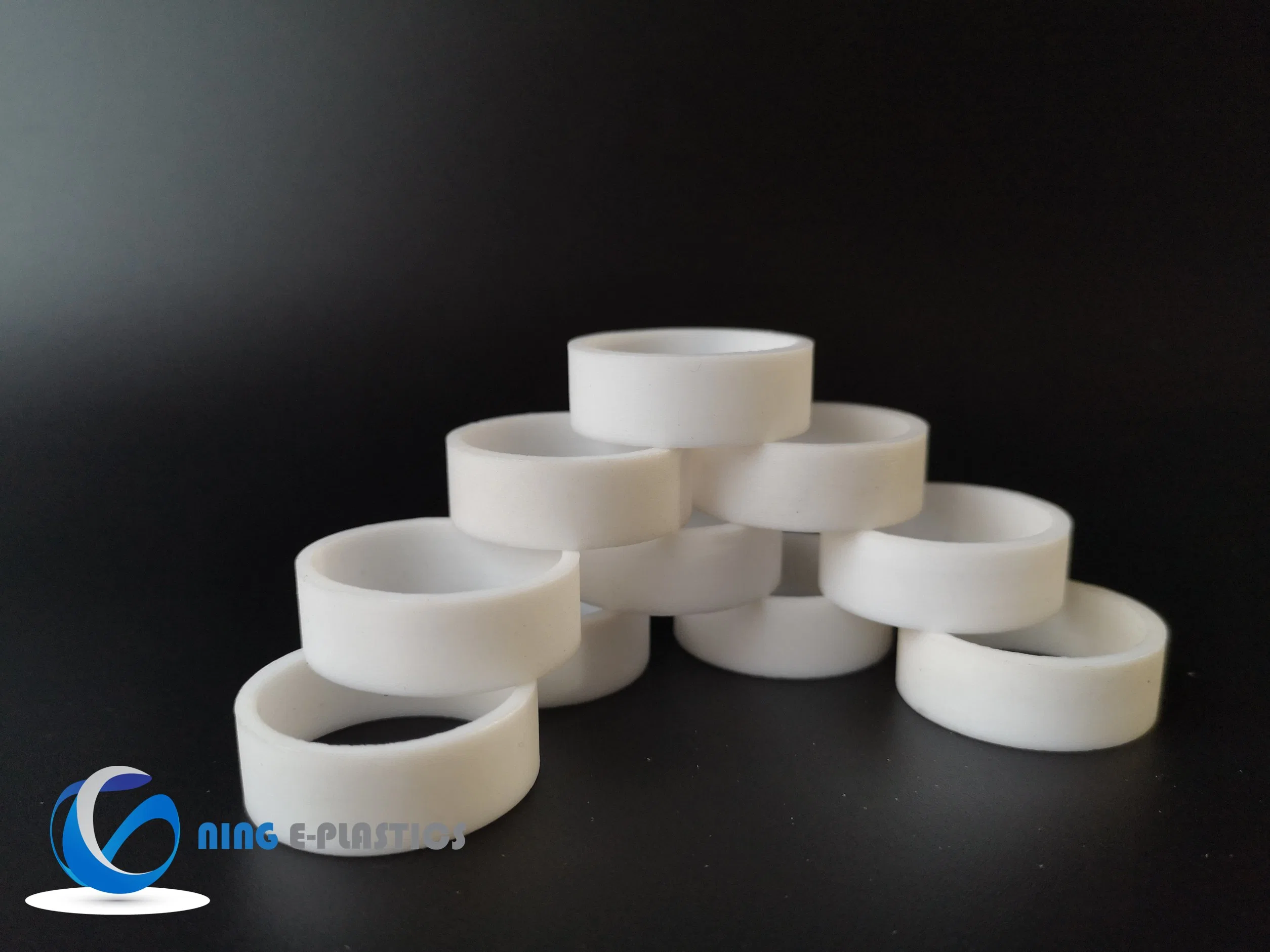 Customized Sliding Bush Bushing Teflon Flat Gasket Washer Bearing of PTFE Electric Insulation