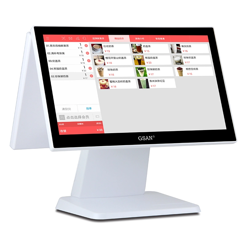 Gsan Touch Screen Windows POS Systems All-in-One Cash Register Machine
