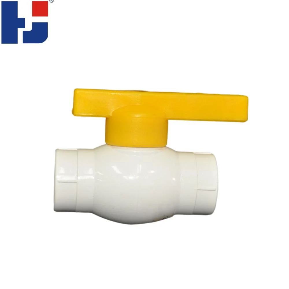 PVC Compact Ball Valve High quality/High cost performance  Original Factory Export PP Pipe and Fittings Plastic Ball Valve