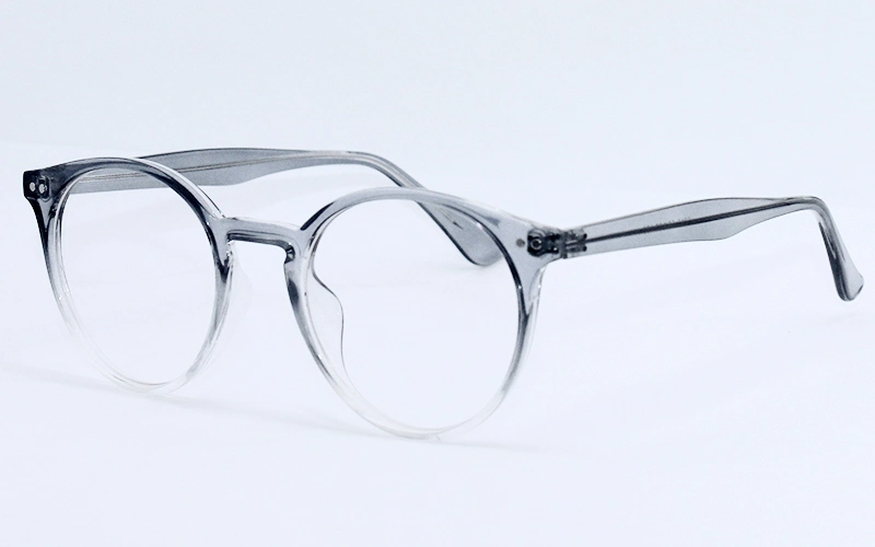 Round Plastic Frame Optical Eyeglass Frame with Different Colors