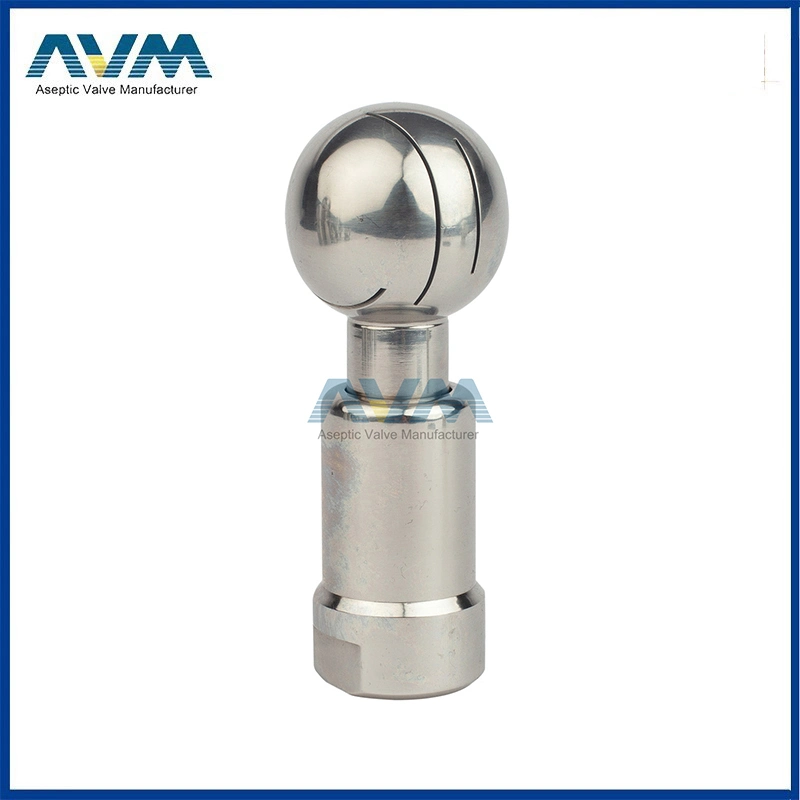 Stainless Female Cleaning Head Sanitary Fix Spray Ball