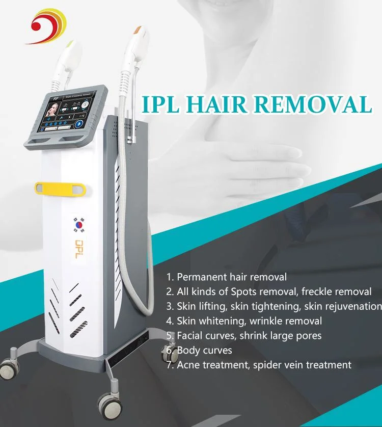 Factory Directly Sale Double Handle IPL Hair Removal Tattoo Removal Skin Rejuvenation