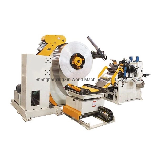 Sheet Coil Automatic Feeding Machine with Uncoiling and Straightening Part