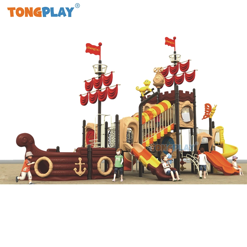 Amusement Park Children Toy Pirate Ship Playground Children Outdoor Playground Equipment