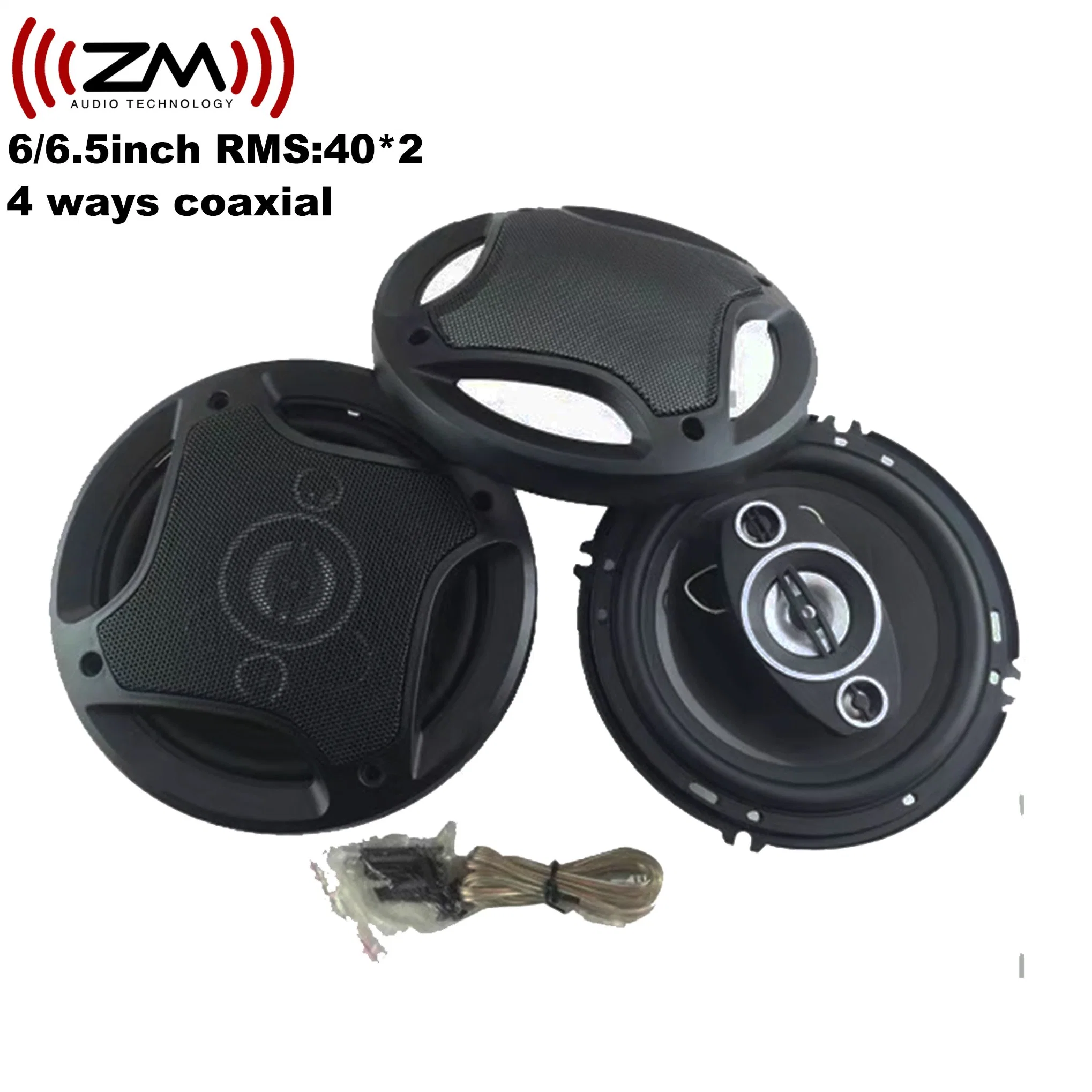 Car Speakers Audio System Professional RMS 50W 6" 2 Way Coaxial