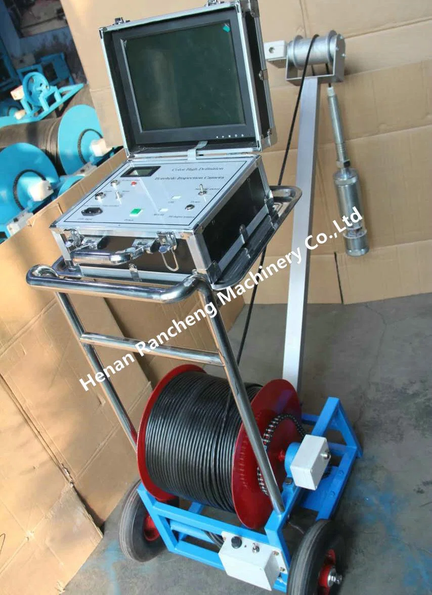 500m Borehole Inspection Camera/Underwater Camera/CCTV Video Camera with 360 Degree Rotating