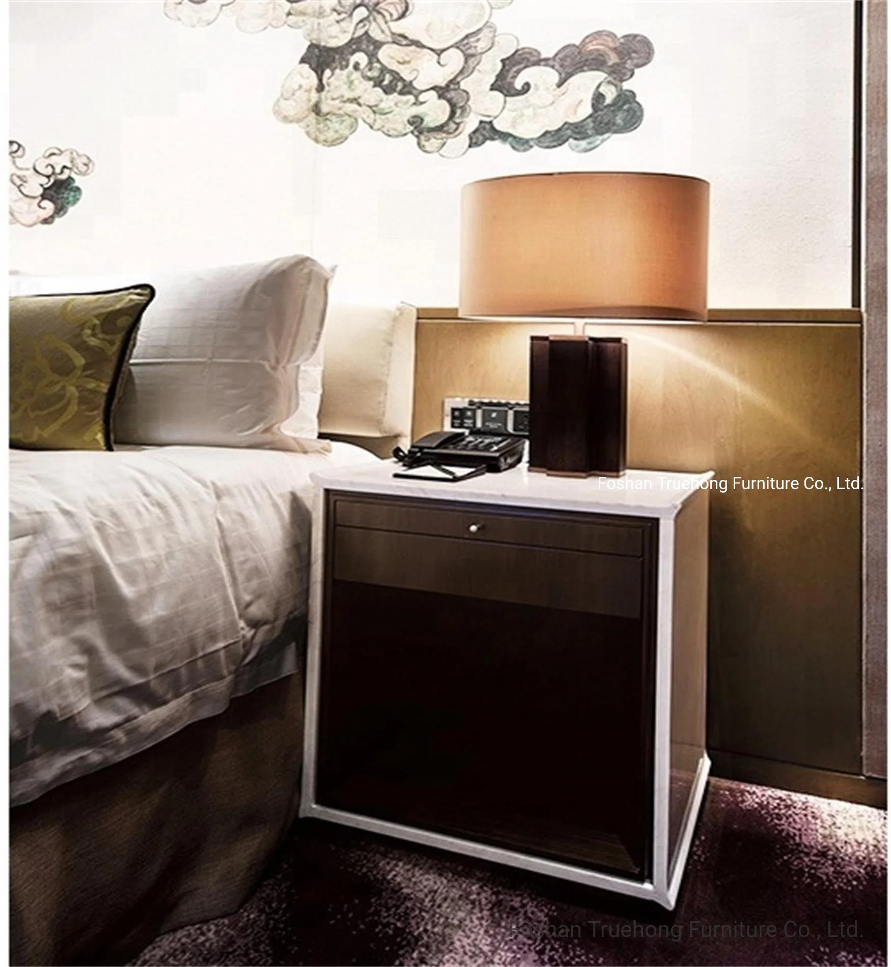 Modern Hotel Bedroom Furniture Professional Customized Apartment Project Quality Hospitality Hotel Room Furniture