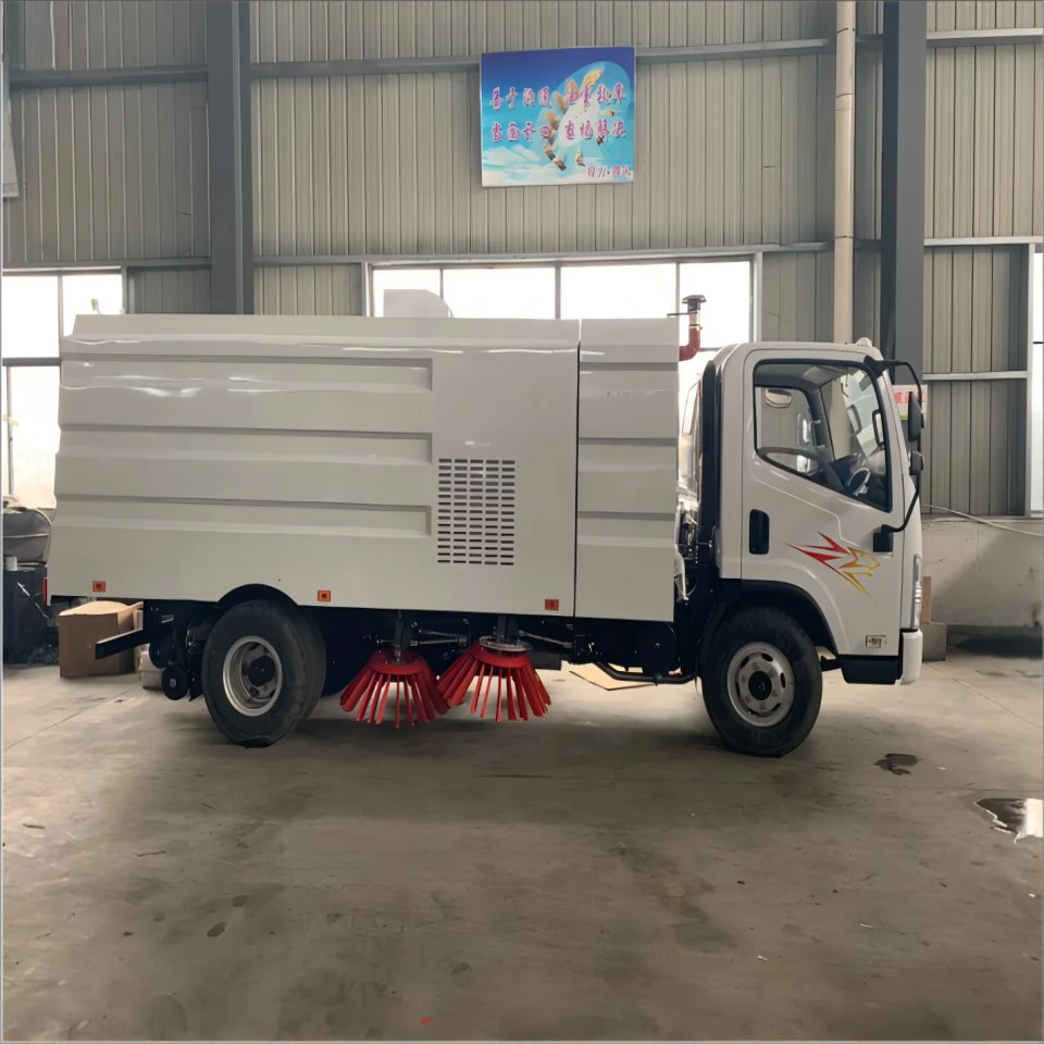 New Energy Road Cleaning Sweeper Advance Sweeping Truck with Commercial Vacuum Cleaner