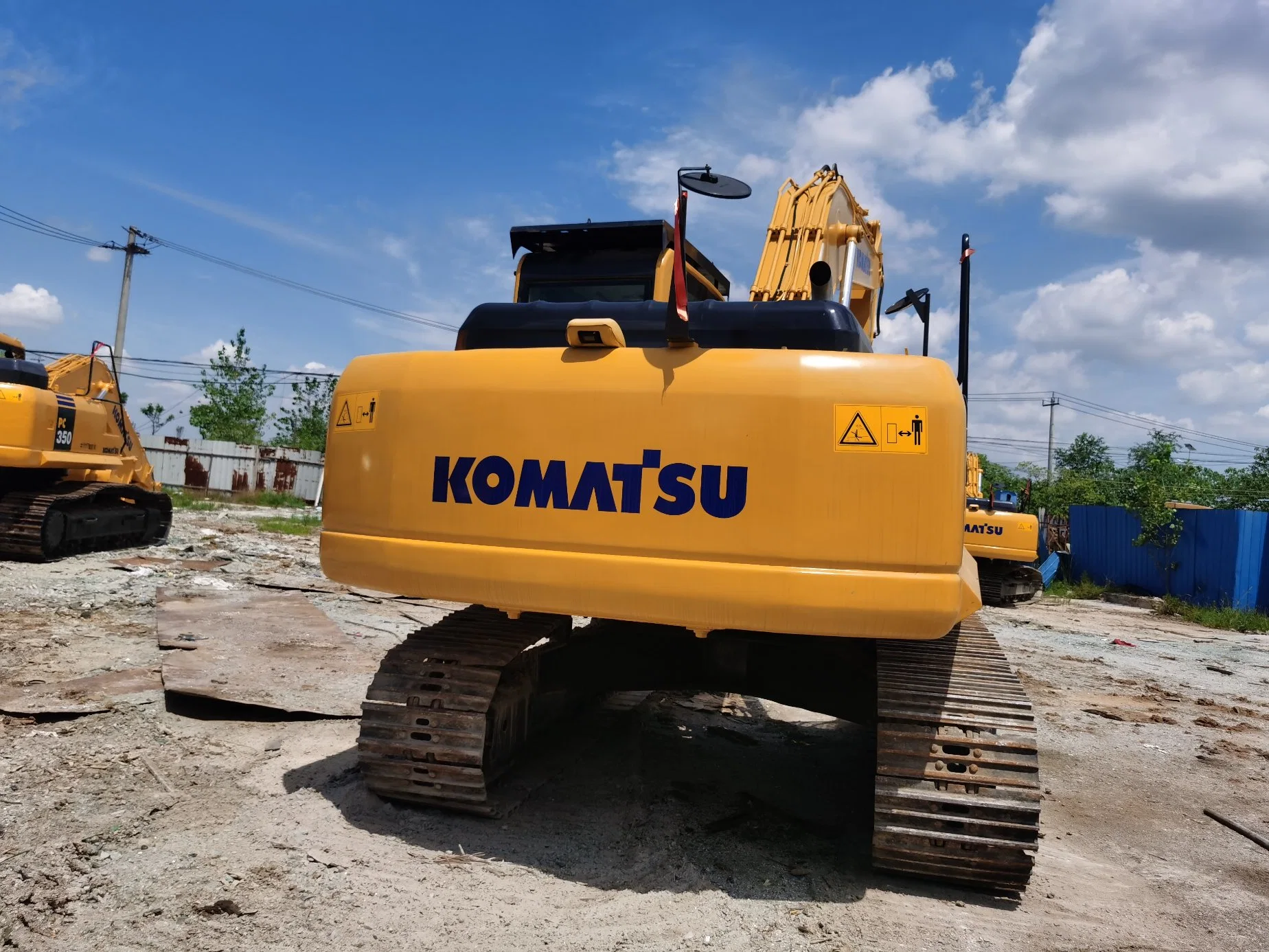Excavadora de orugas de alta calidad Komatsu PC200-8 en venta, Komatsu de segunda mano