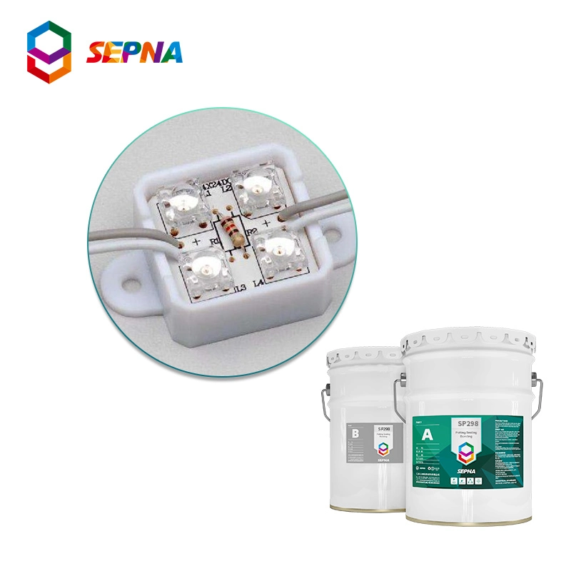 Sepna Two Parts Liquid Polyether Urethane Sealant Adhesive Potting Resin for New Energy Vehicle Electrical Controller