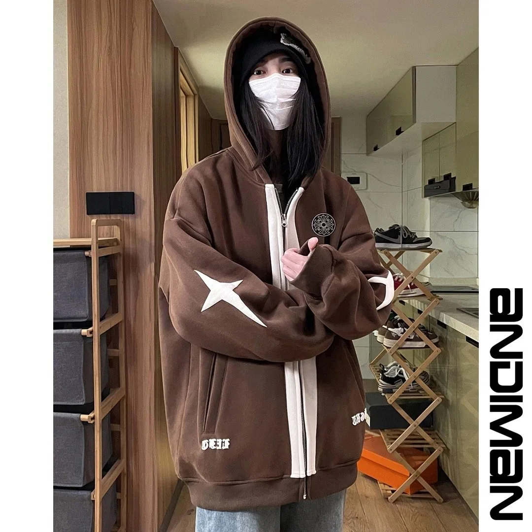 Vêtements de mode décontracté sweat à capuche Xxxxl Chrome Heart Winter Jacket Vêtements rétro classiques