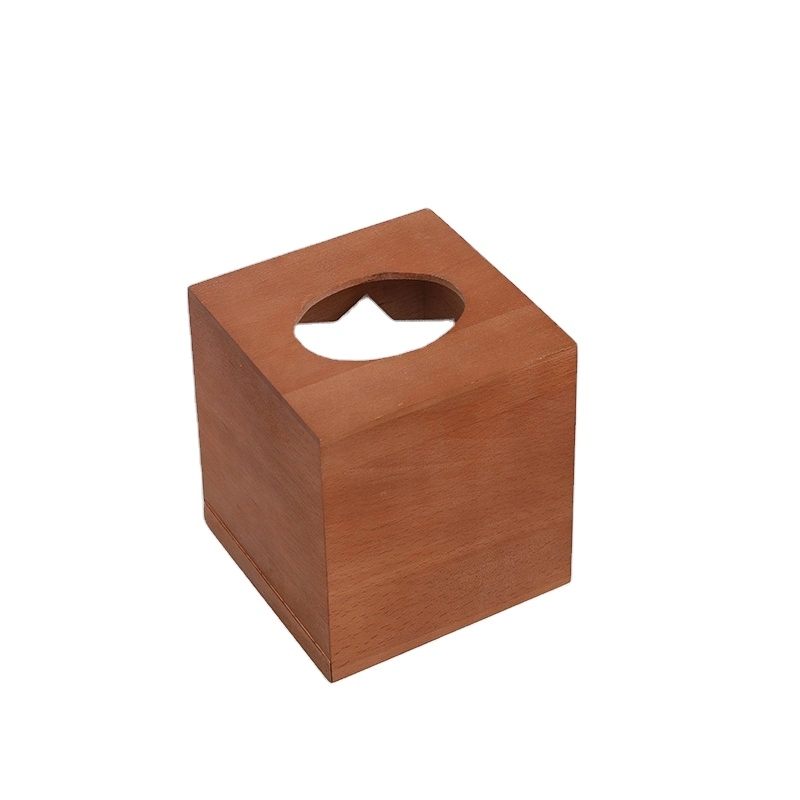 Customization Eco-Friendly Printed Wooden/Wood High Tissue Box