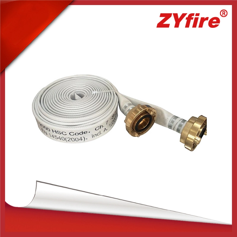 Zyfire manguera de capa Marina flexible roja de 1 pulgadas para fuego Control