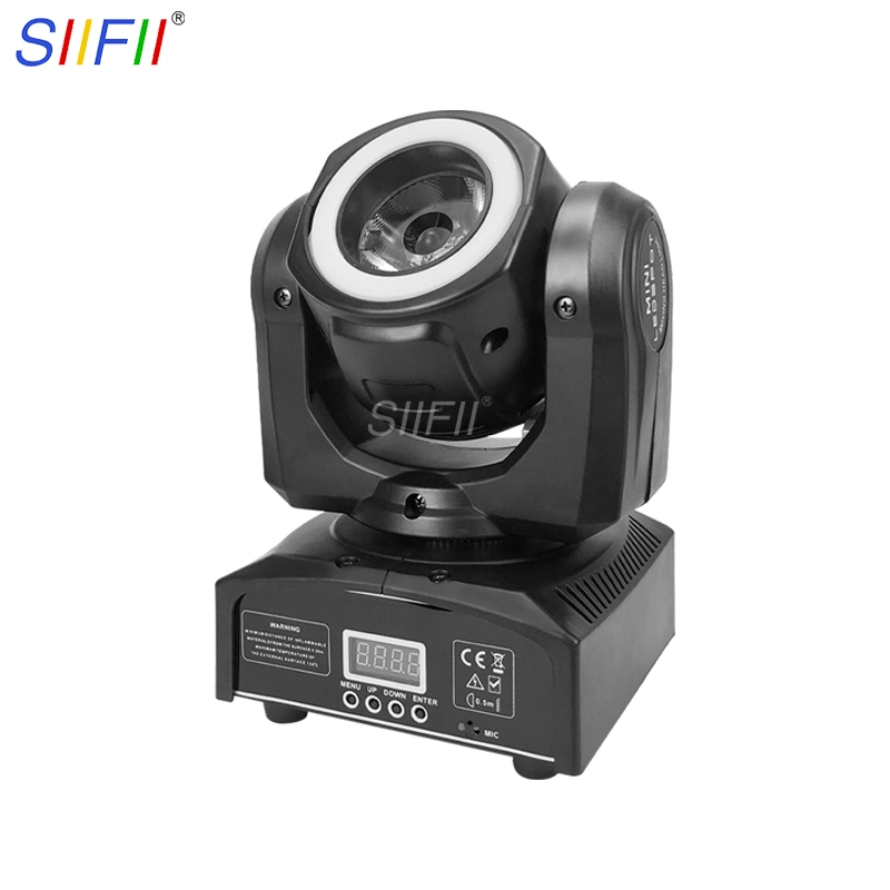 High Brightness Colorful Spherical RGBW 60W DMX LED Mini Beam Moving Head Light for Stage DJ Disco Bar Party