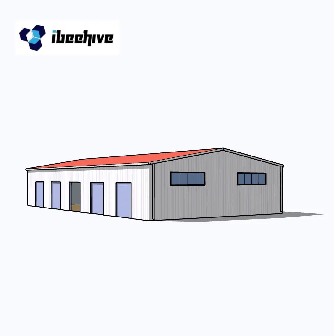 Modern Design Style Ware House Prefabricated and Convenient Steel Structure Warehouse