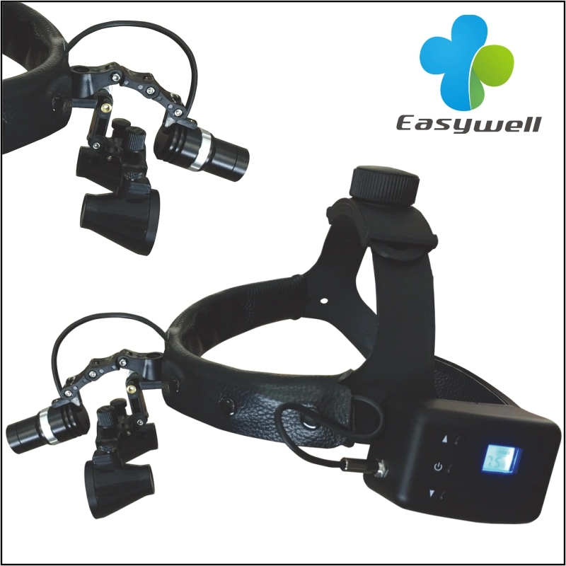 Medical Dental Binocular Loupes M250 with Ks-R01 LED Headlight Loupe