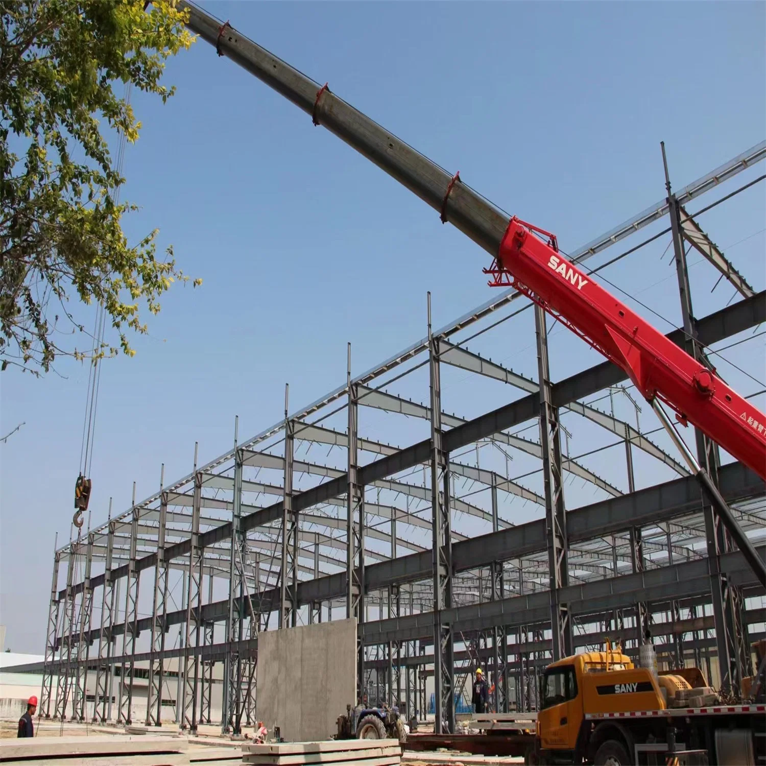 Taller industrial industrial de almacén de metales edificios agrícolas Construcción de estructuras ligeras Estructura de acero