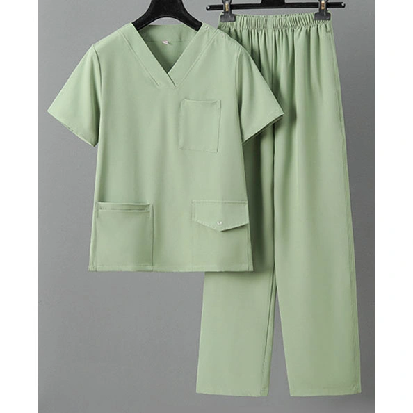Wholesale Design Hospital Uniforms Elastic Scrub Set Hospital Nursing Quick Drying Uniform