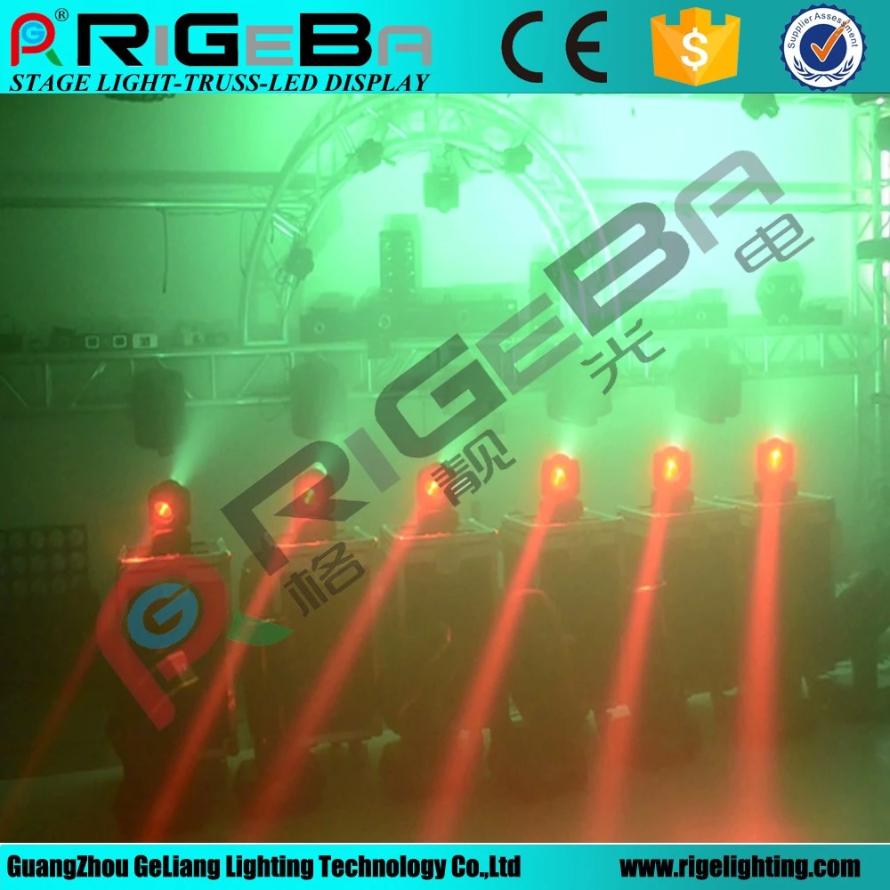 Double Face Mini LED Beam Wash Moving Head Stage Light for Party/Wedding/Concert/Disco