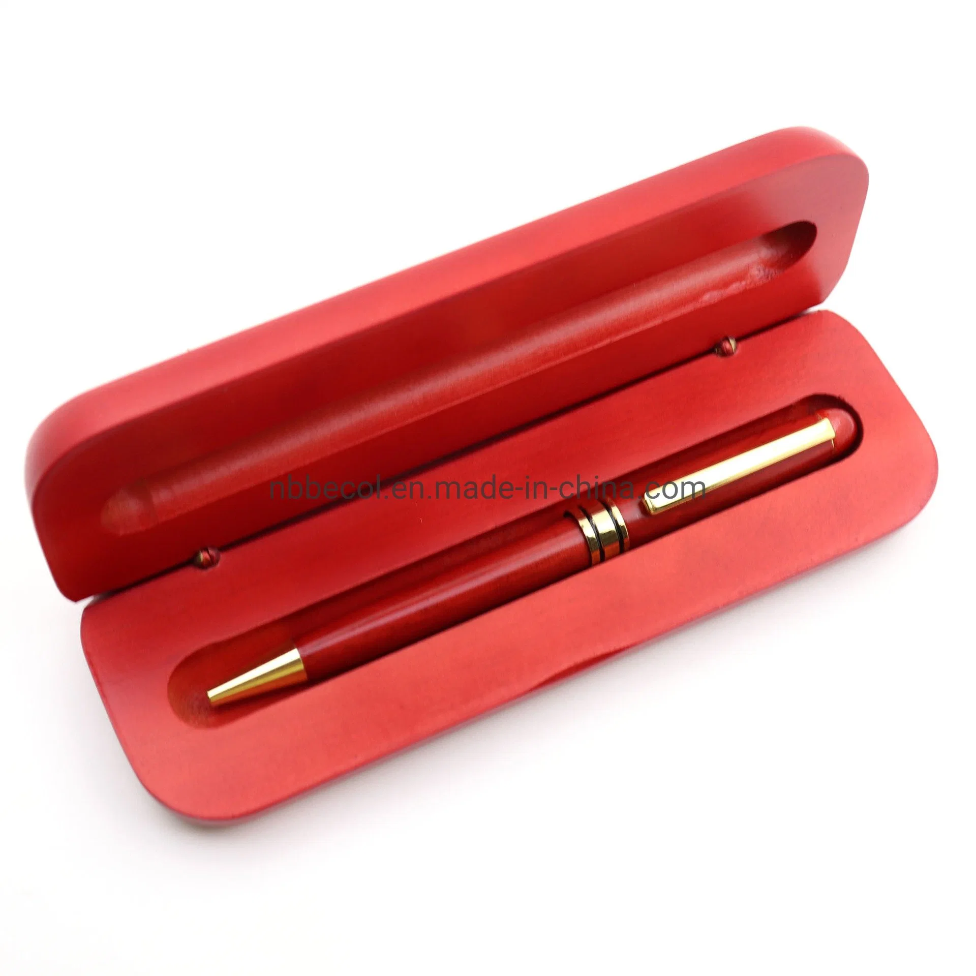 Environmental Protection Pencil Case Natural Wood Pen Box for Gifts