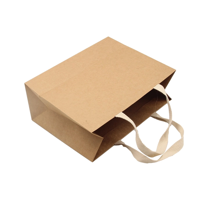 China Printed Paper Brown Kraft Wine Bag Manufacturer