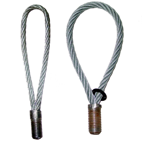 Steel Wire Rope Lifting Loop for Precast Concrete Threaded Socket