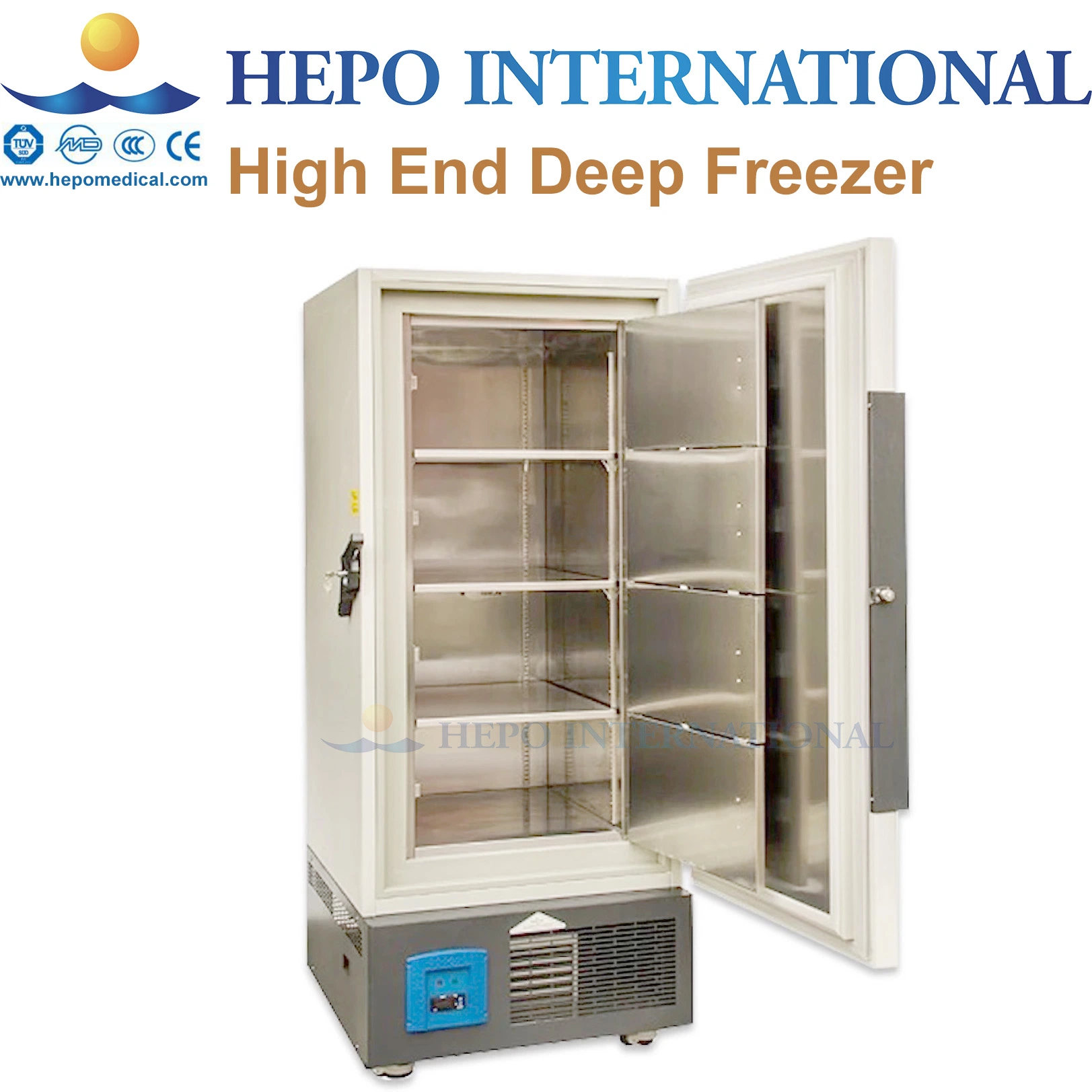 China Minus 60 Degree Upright Ivf Laboratory Deep Freezer