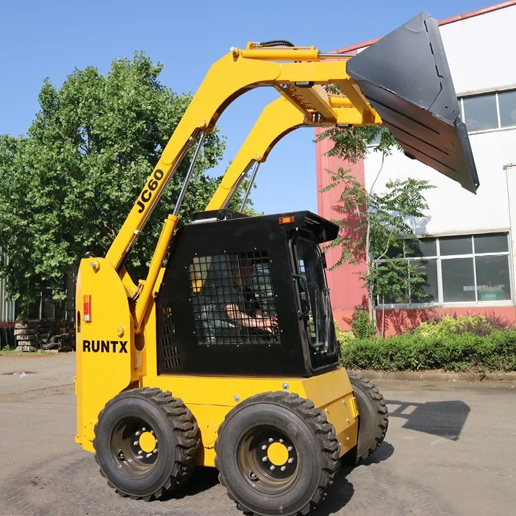 Mini Cargadora Compact Wheel Loader 500kg 700kg Skid Steer Loader for Sale