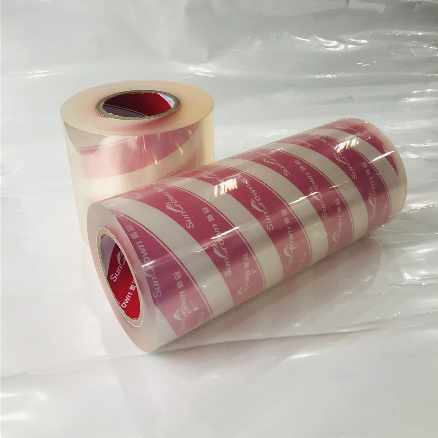 Printed Adhesive Paper or Label Material for Light Membrane Film Sp015 with Solvent Base