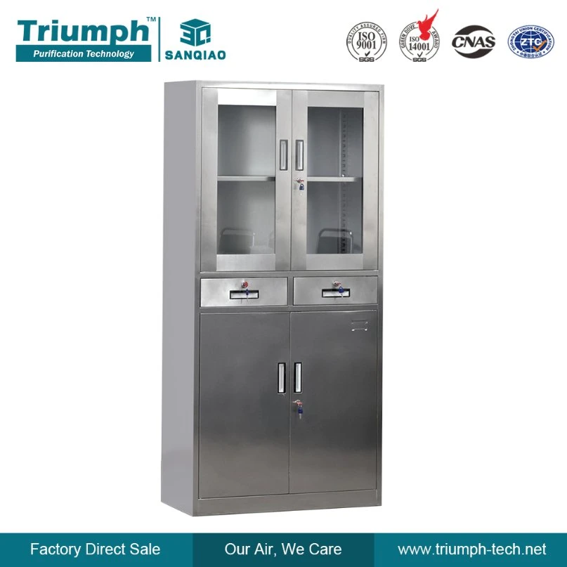 China Wholesale/Supplier Price Hospital Furniture Stainless Steel Anesthesia Cabinet or Medicine Instrument Cabinet