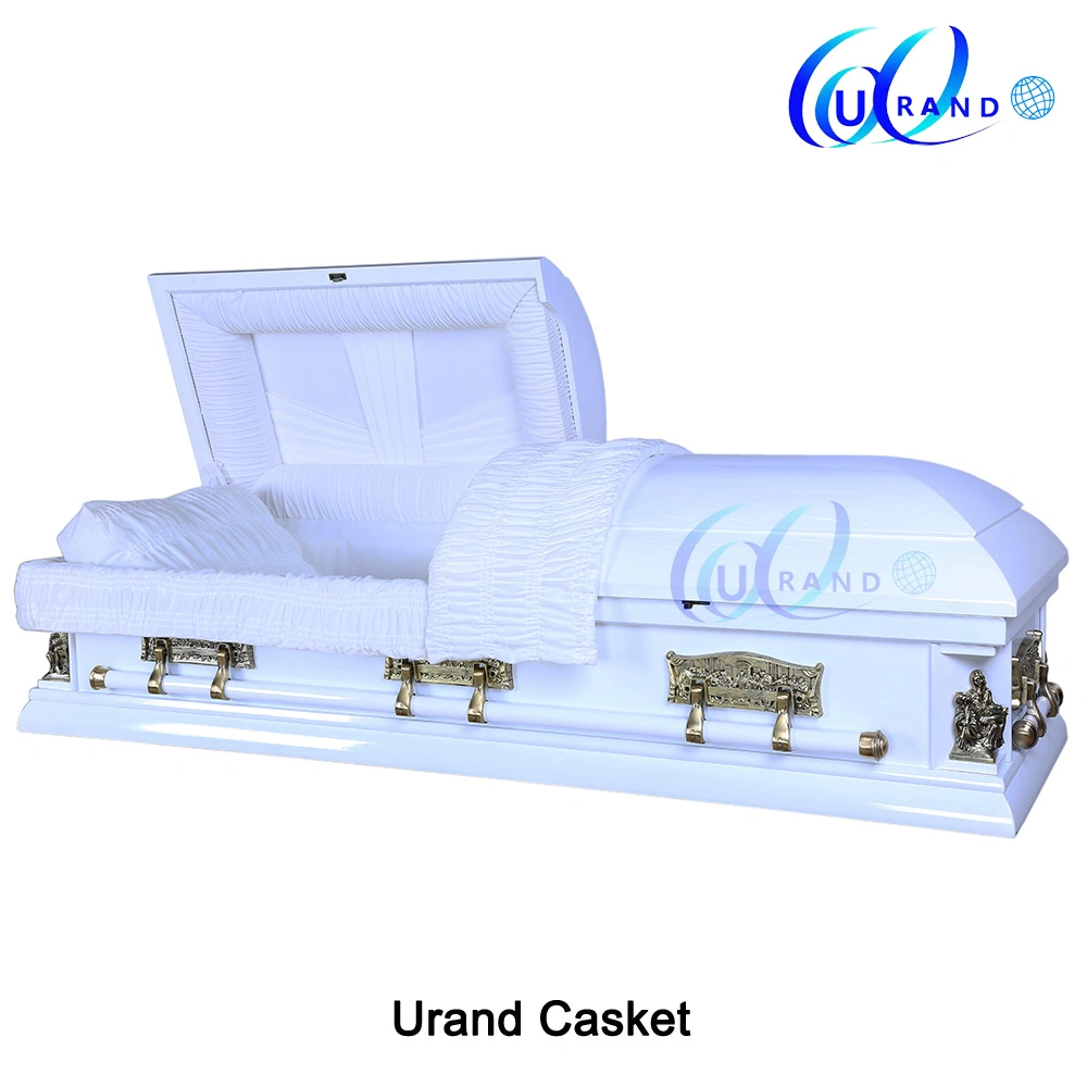 Funeral Products Last Supper with Jesus Coffin and Casket