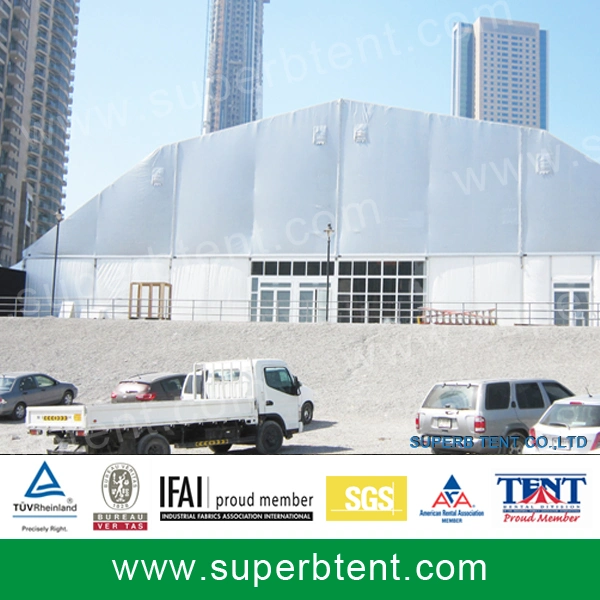 Industrial Polygon Tent for Warehouse or Factory Workshop