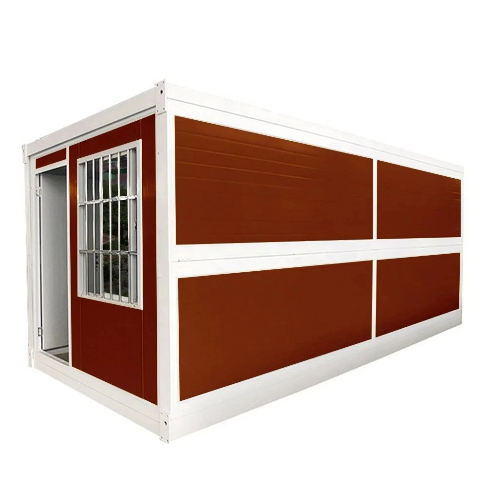 Feuerfeste und langlebige Sandwich Panel Container House hoher Qualitätsstandard Verpackung Portable Prefab Faltschachtelcontainer Haus mit ausgezeichnetem Service