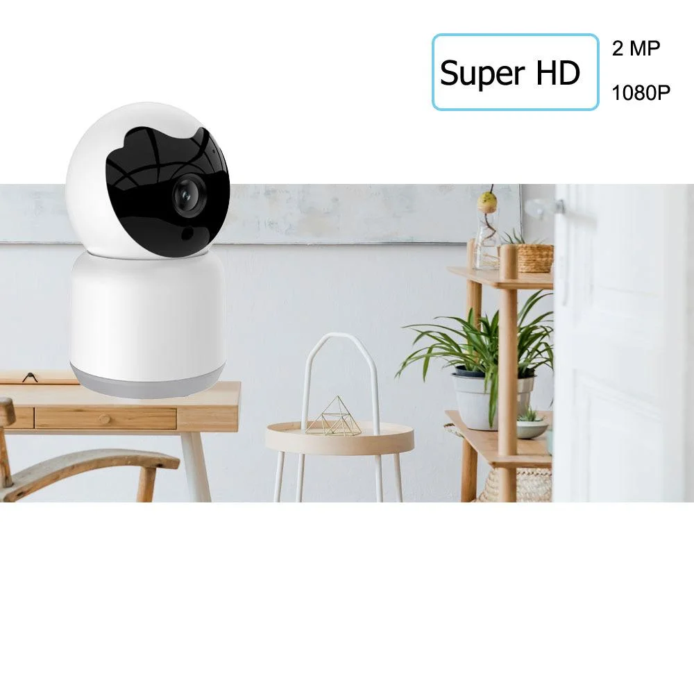 جهاز مراقبة الطفل بكاميرا IP لاسلكية بدقة 1080p وأمان ذكي بتقنية CCTV WiFi نظام الرؤية الليلية ثنائي الاتجاه كاميرا الرؤية الليلية التتبع التلقائي اكتشاف الحركة